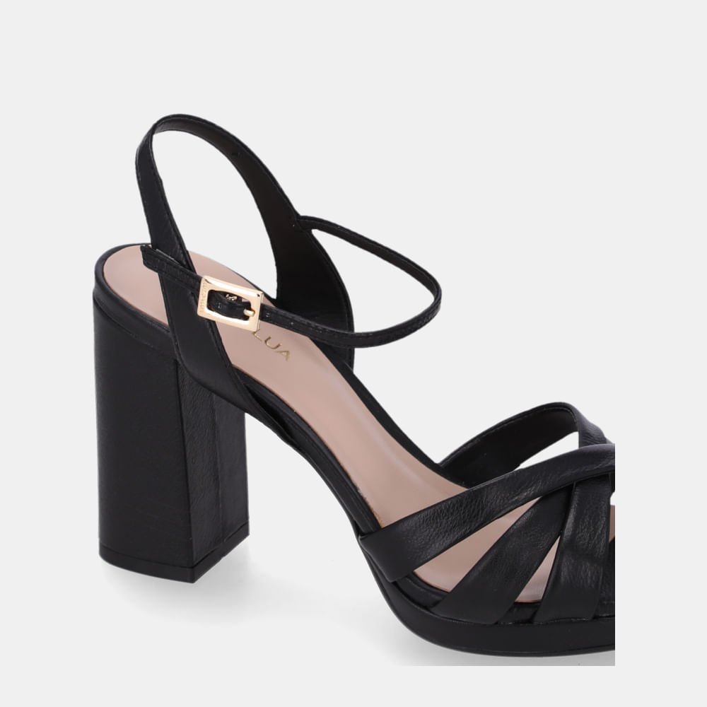 Sandália Salto Saara Preto - 56730002 Preto 5