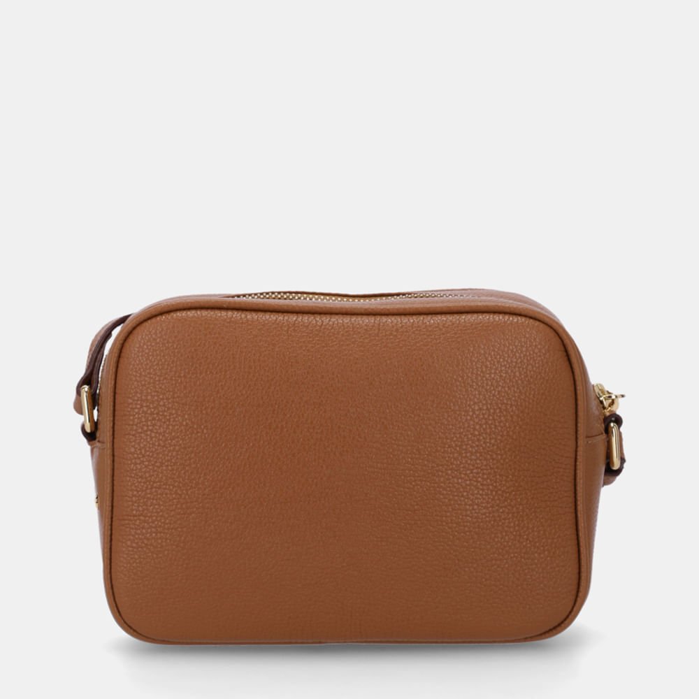 Bolsa Ellie Tiracolo Pequena New Ridge Amêndoa - 10004962 Amendoa 3