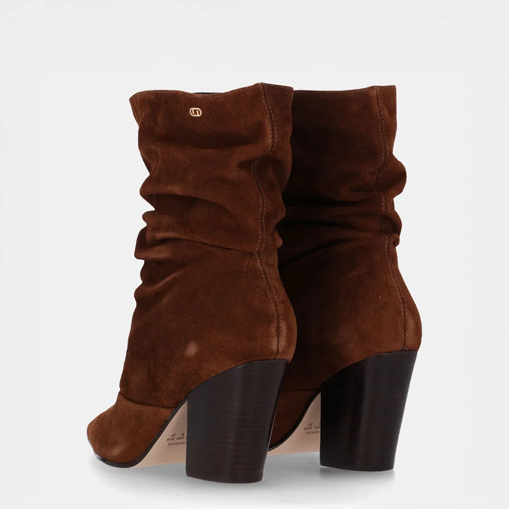 Bota Cano Médio Camurça Trufa - 81050004 Trufa 4