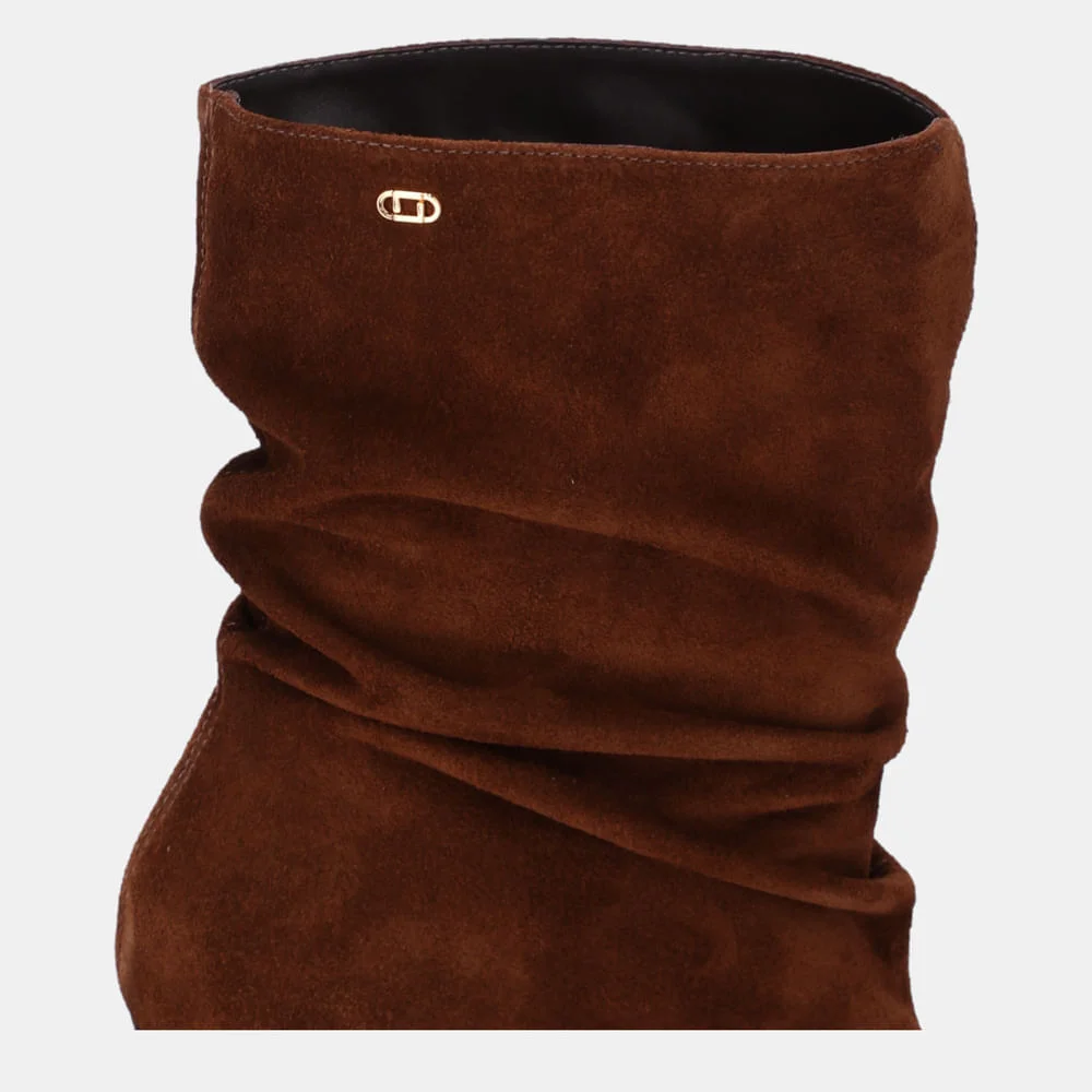 Bota Cano Médio Camurça Trufa - 81050004 Trufa 5