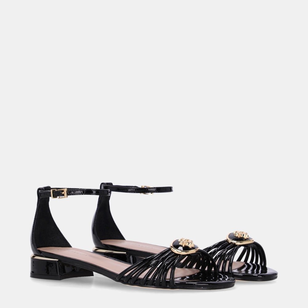 Sandália Rasteira Verona Preto - 80910015 Preto 2