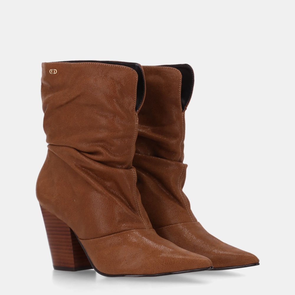 Bota Cano Médio Arenito Canela - 81050004 Canela 2