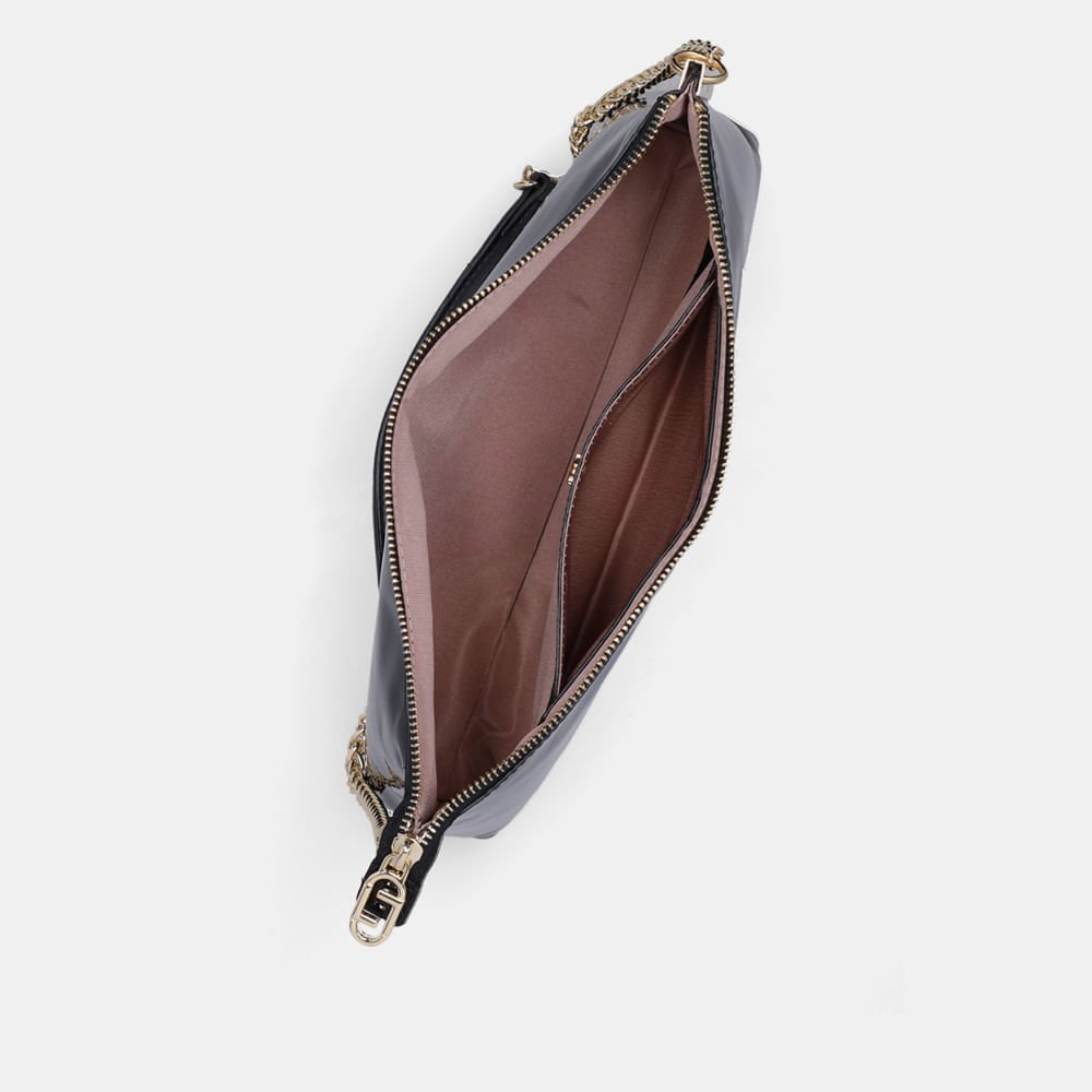 Bolsa Baguete Média Verona Preto - 2000679 Preto 4