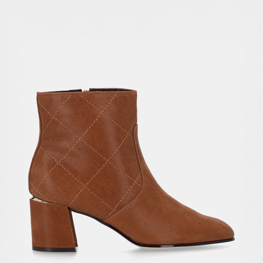 Bota Cano Curto Arenito Canela - 80740009