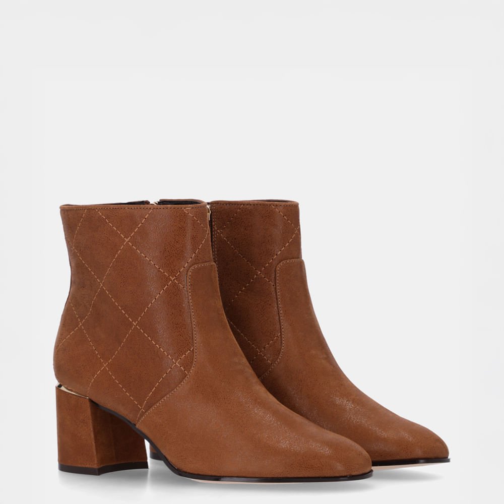 Bota Cano Curto Arenito Canela - 80740009 Canela 3