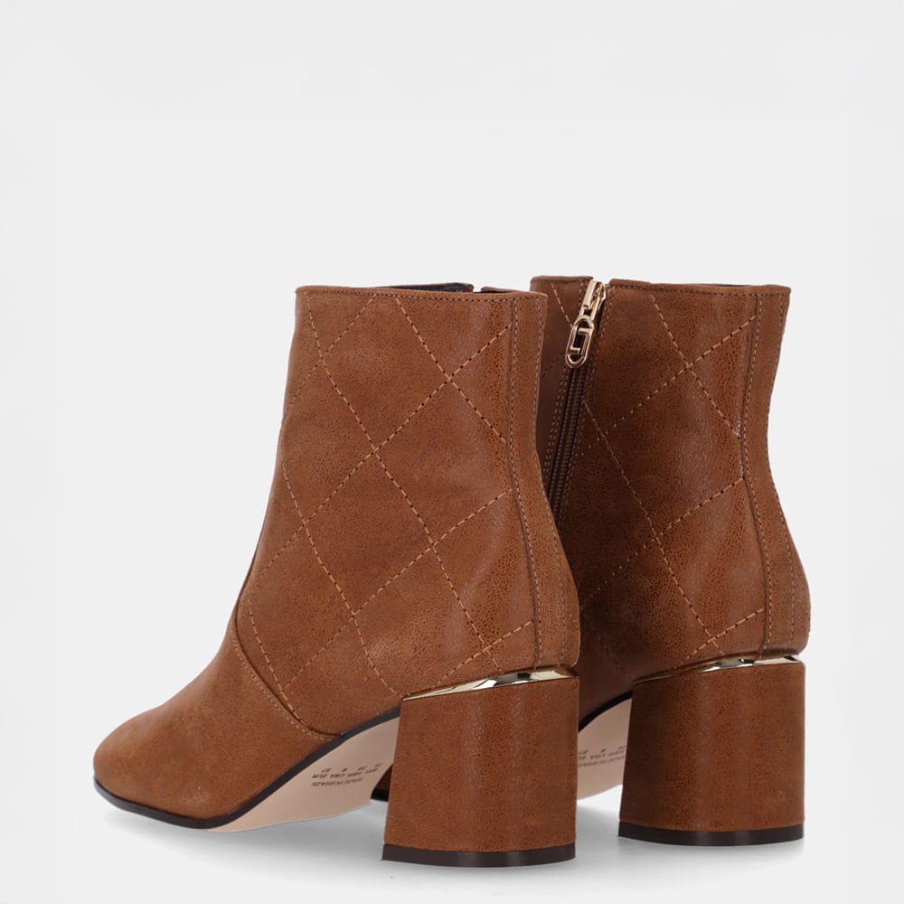 Bota Cano Curto Arenito Canela - 80740009 Canela 4