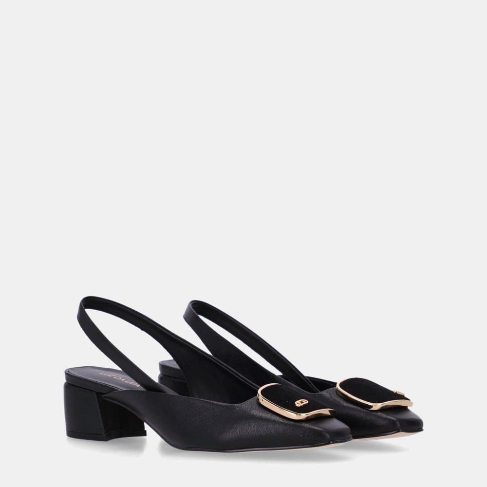 Slingback Saara Preto - 81080002 Preto 3