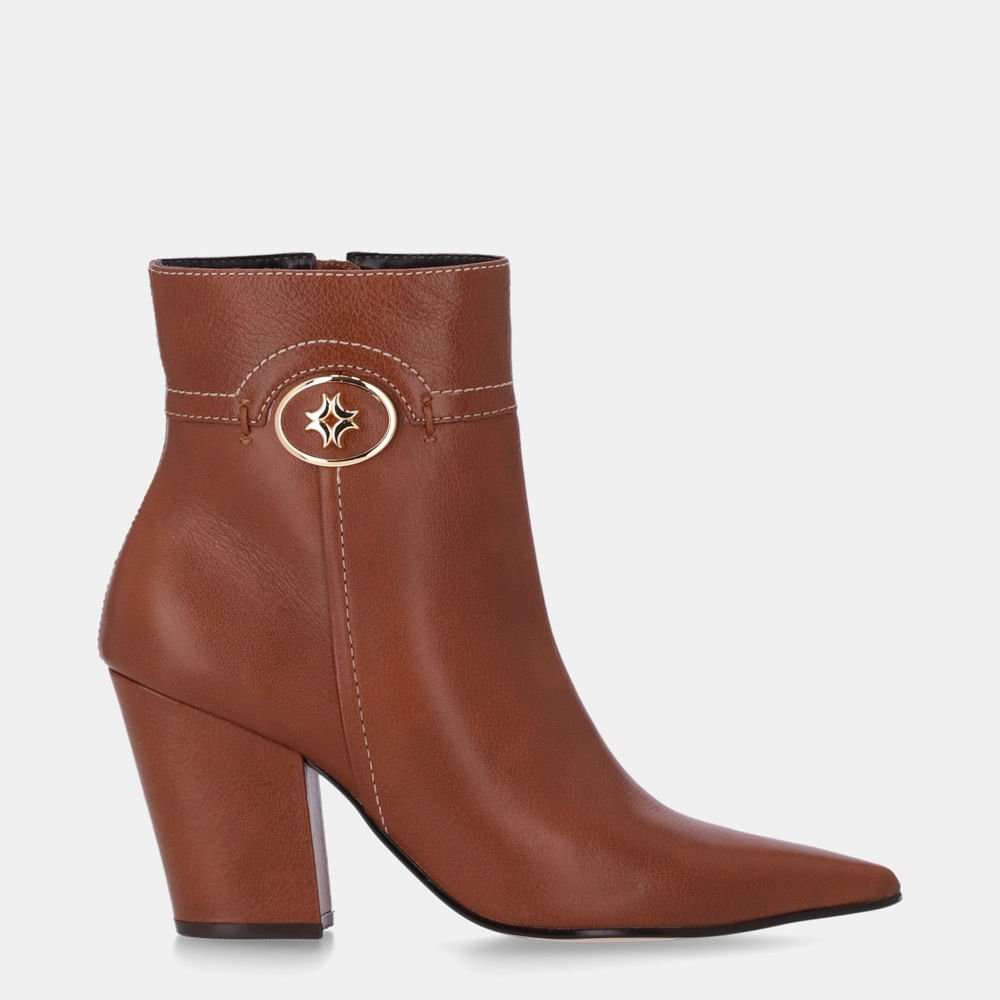 Bota Cano Curto  Montenapoleone Ambar - 81050001