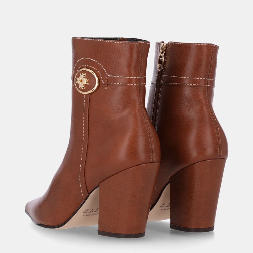 Bota Cano Curto Montenapoleone Ambar - 81050001 Âmbar 4