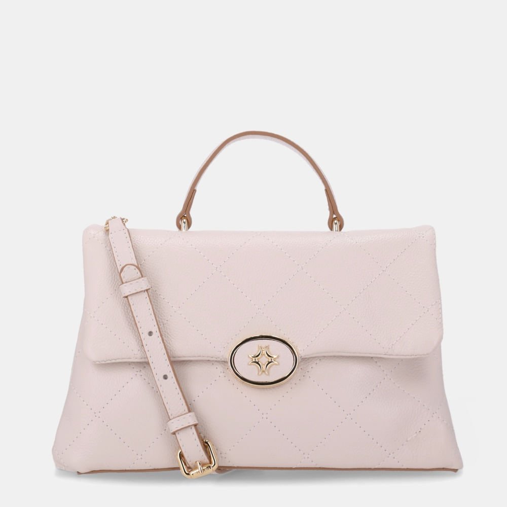 Bolsa Satchel Média New Ridge Panna - 2000819