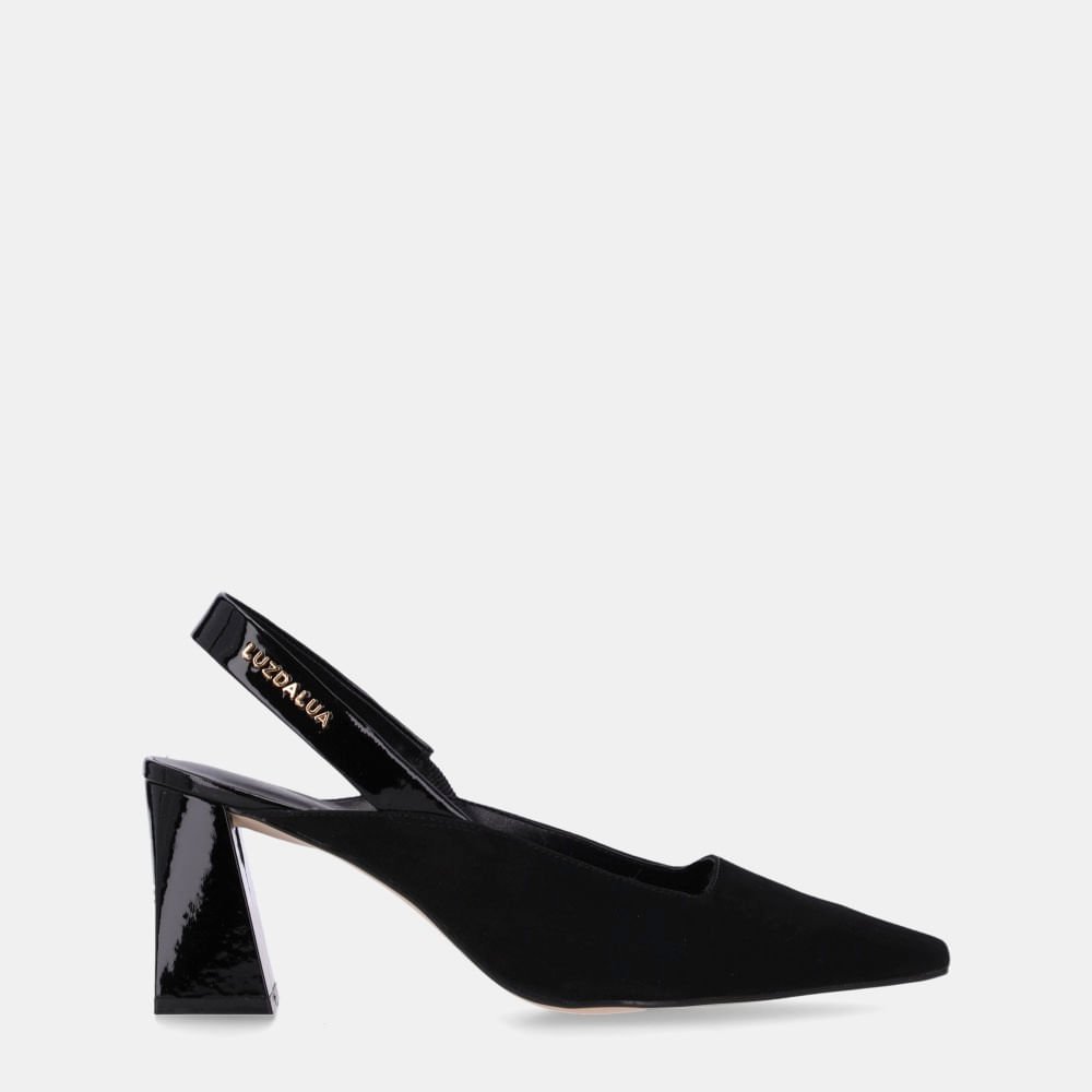 Slingback Cervo Preto - 60980002