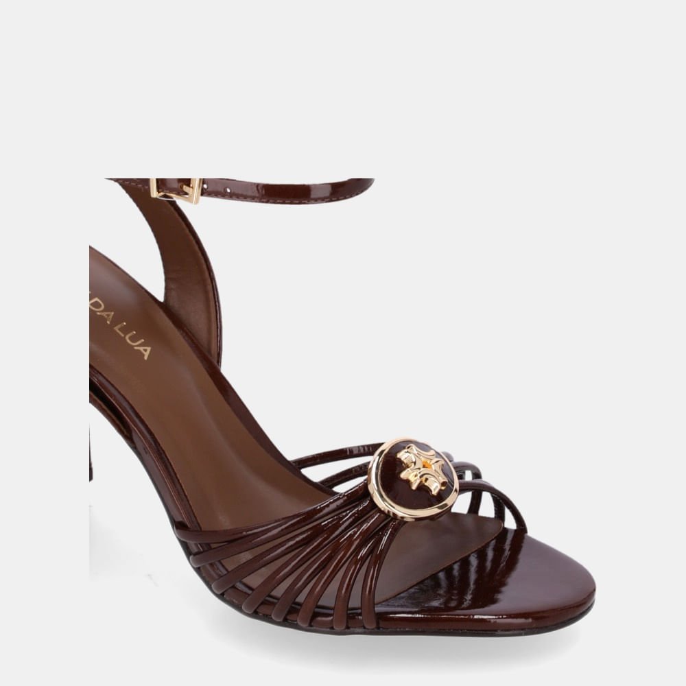 Sandália De Salto Murano Trufa - 80380035 Trufa 5