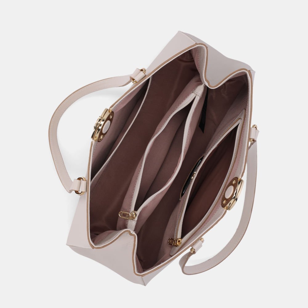 Bolsa Diana Shopping Grande New Ridge Panna - 2000751 Panna 5