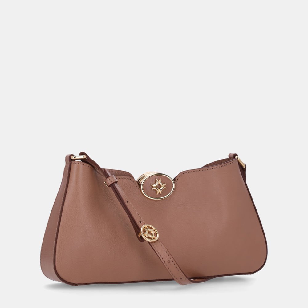 Bolsa Diana Baguete Pequena Atacama Mousse - 2000750 Mousse 4