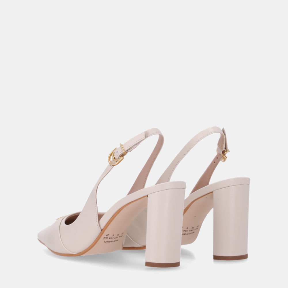 Slingback Pelica Panna - 80230047 Panna 4