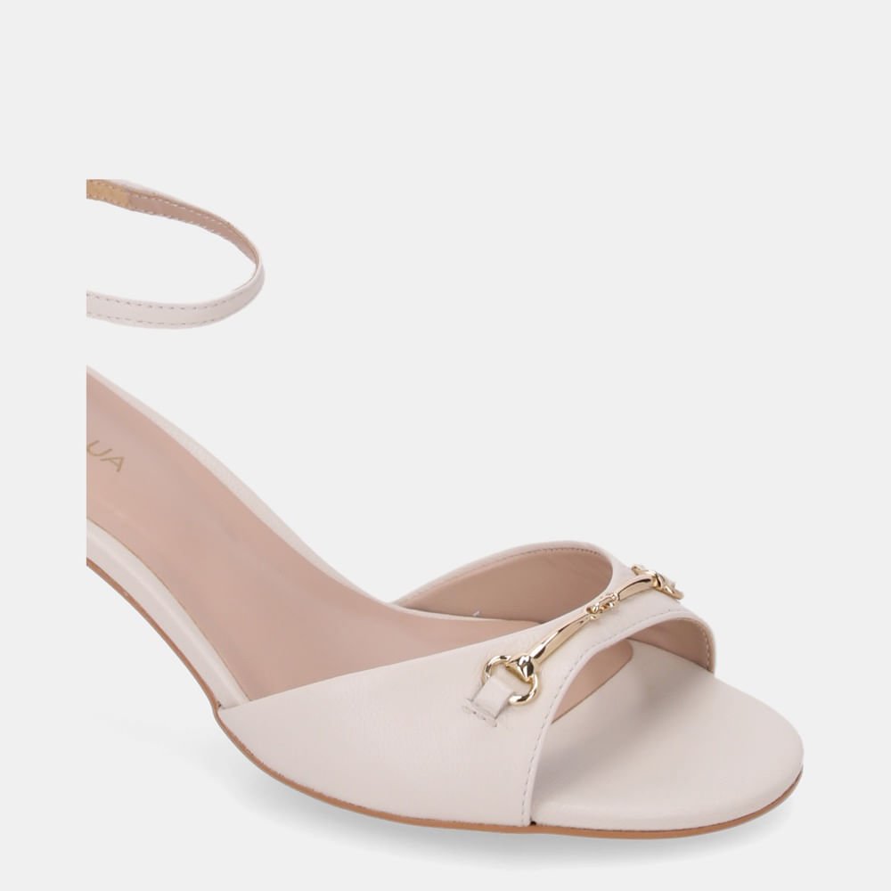 Sandália De Salto Pelica Panna - 80840010 Panna 4