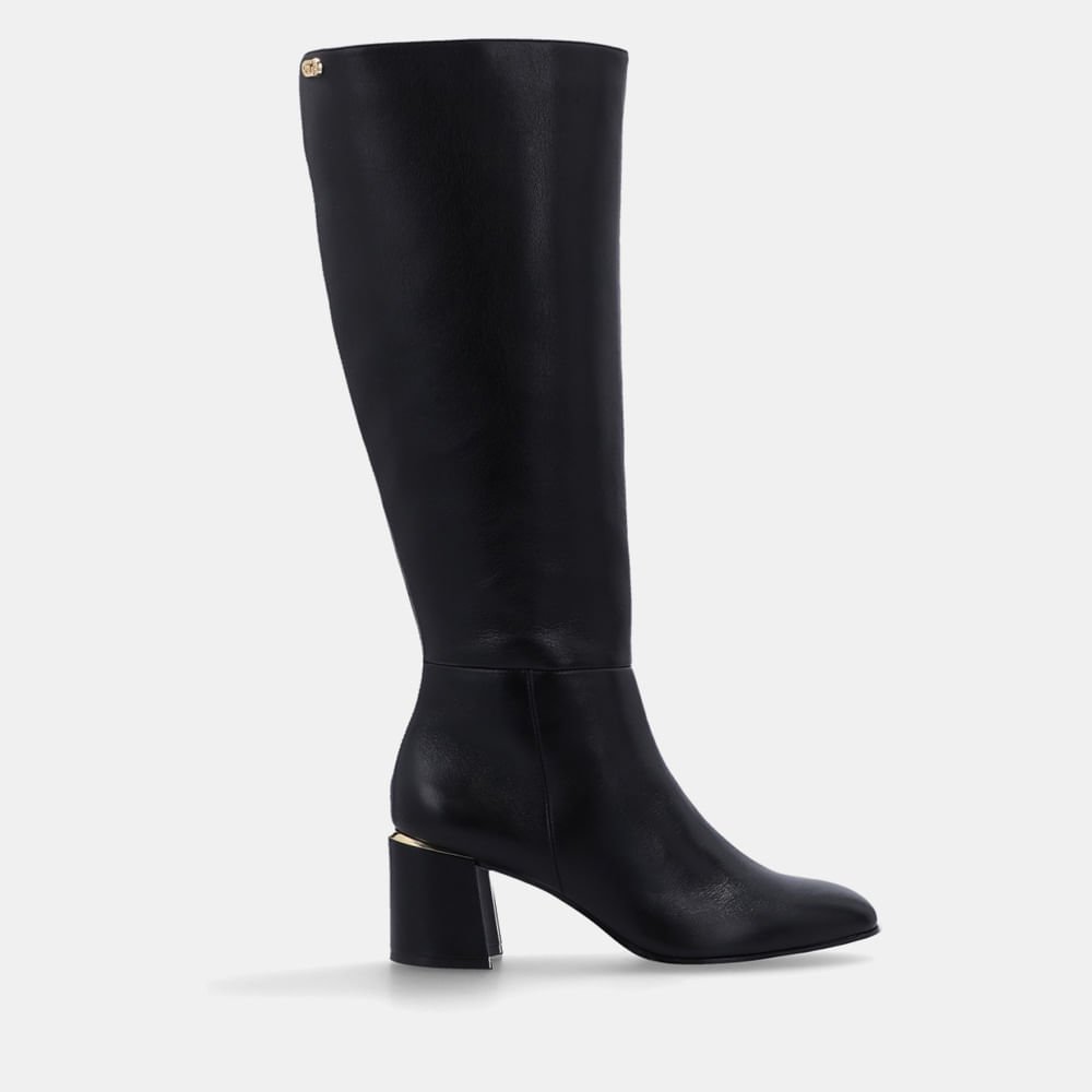 Bota Cano Longo Saara Preto - 80740003