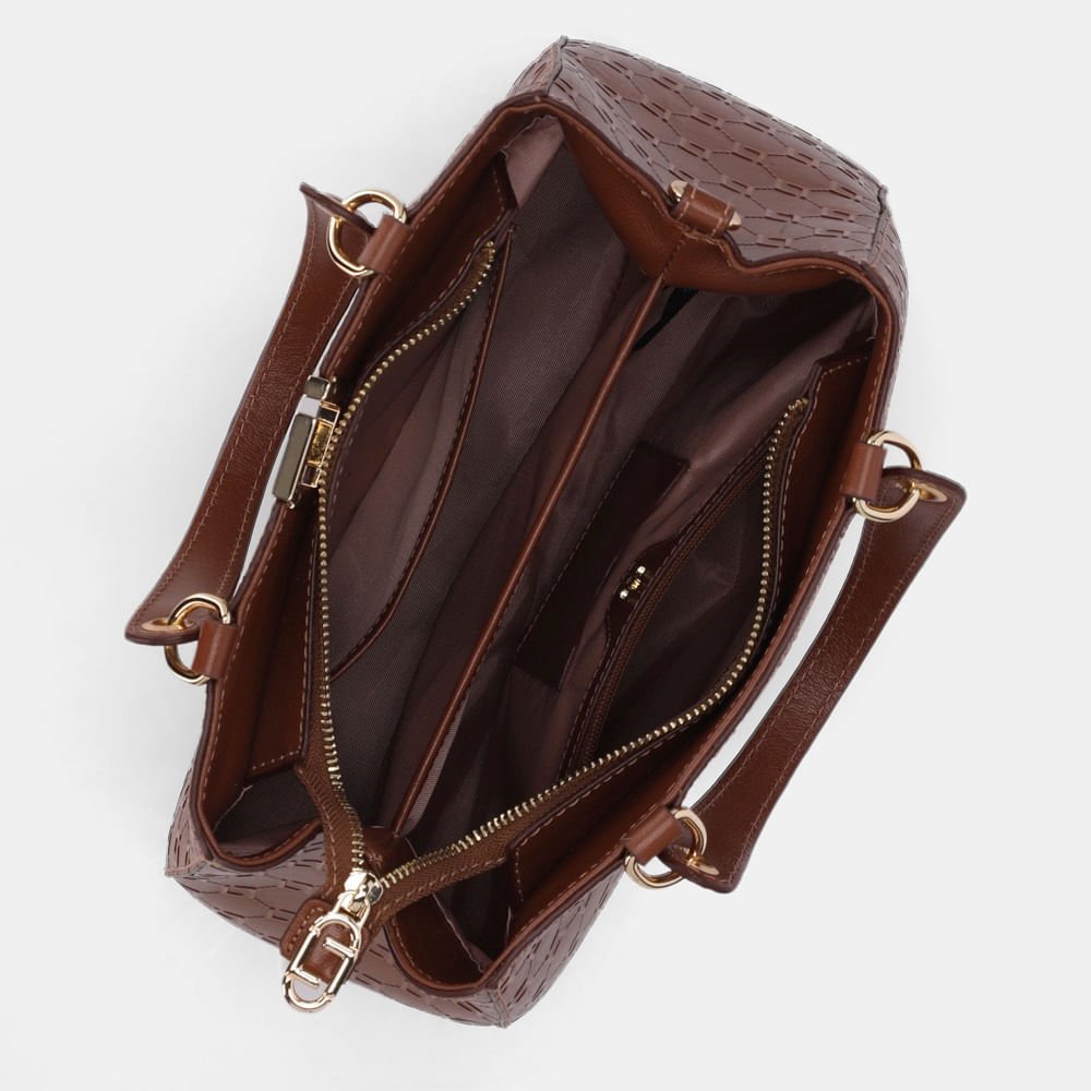 Bolsa Tote Média Lux Âmbar - 2000839 Ambar 4