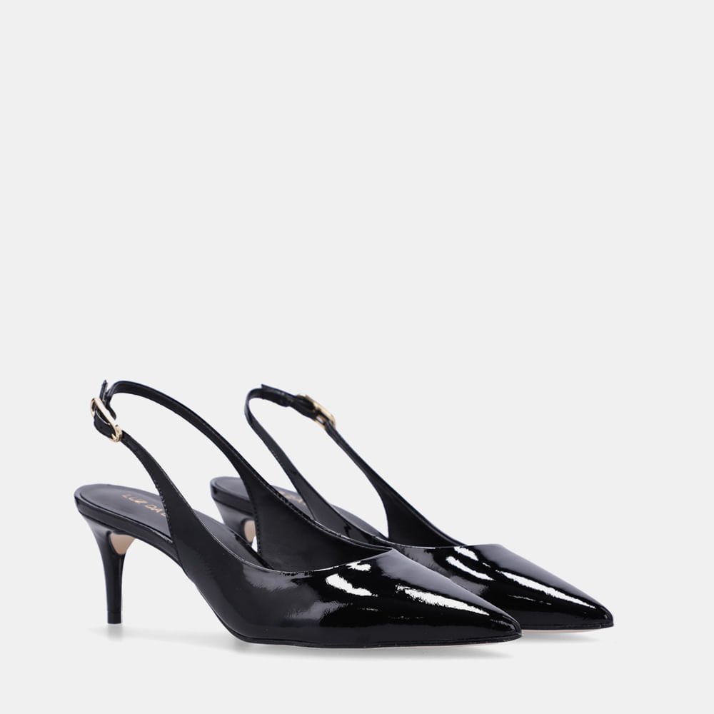 Slingback Verona Preto - 80830002 Preto 2