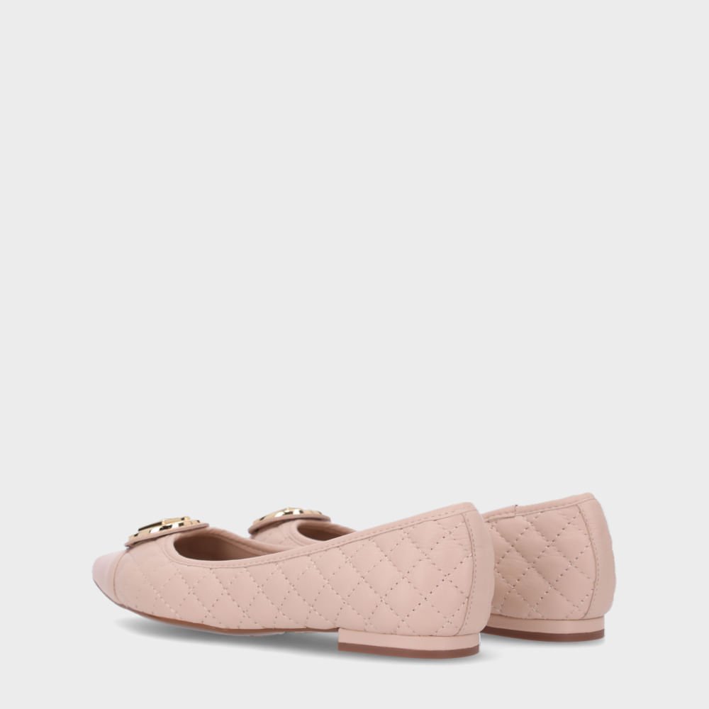Sapatilha Saara Bege - 55461000 Bege 4
