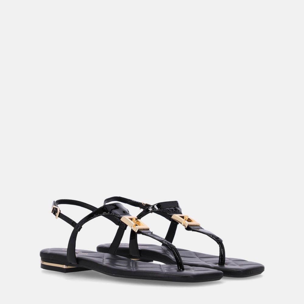 Sandália Rasteira Verona Preto - 80960003 Preto 2