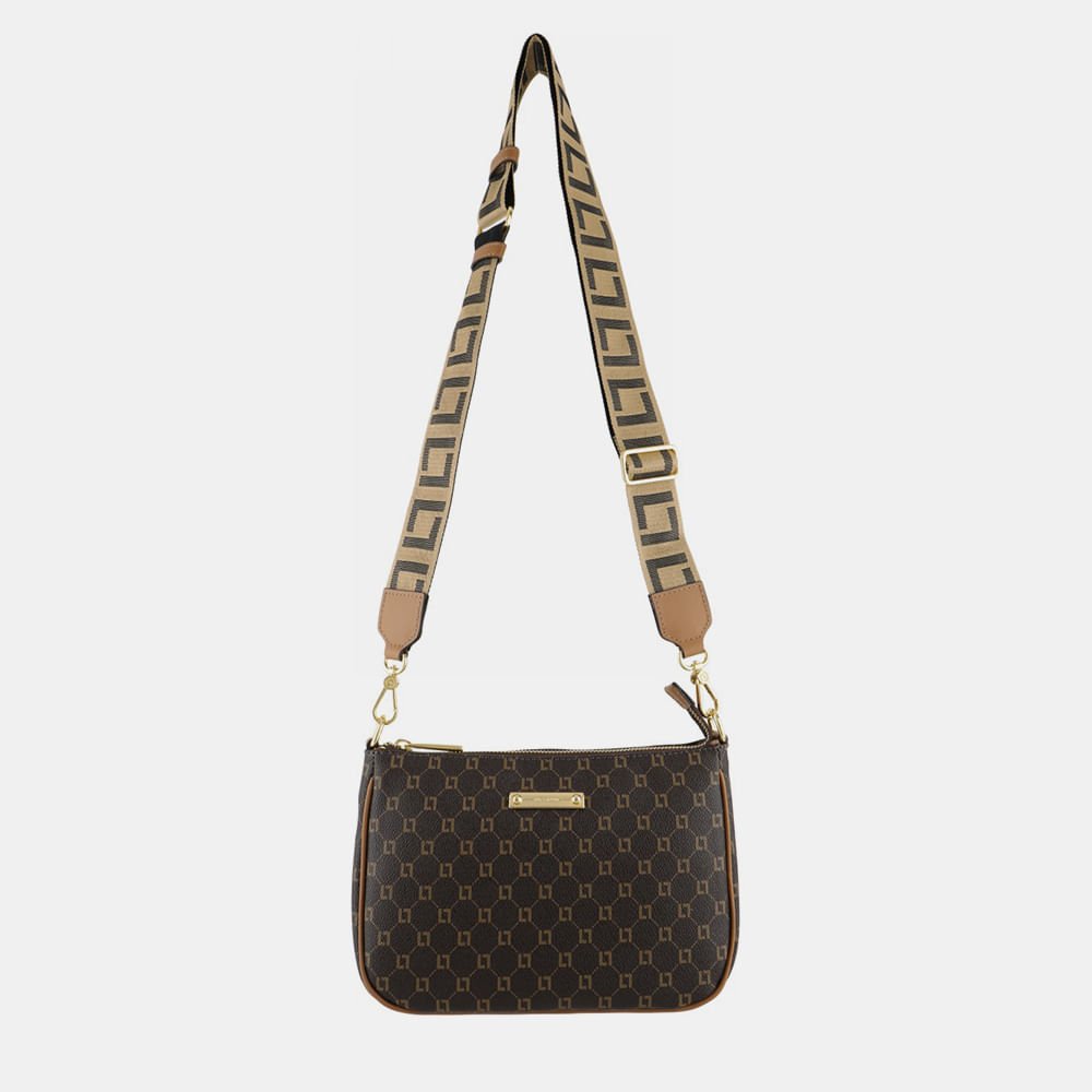 Bolsa Tiracolo Média Monograma Mocca - 10006418