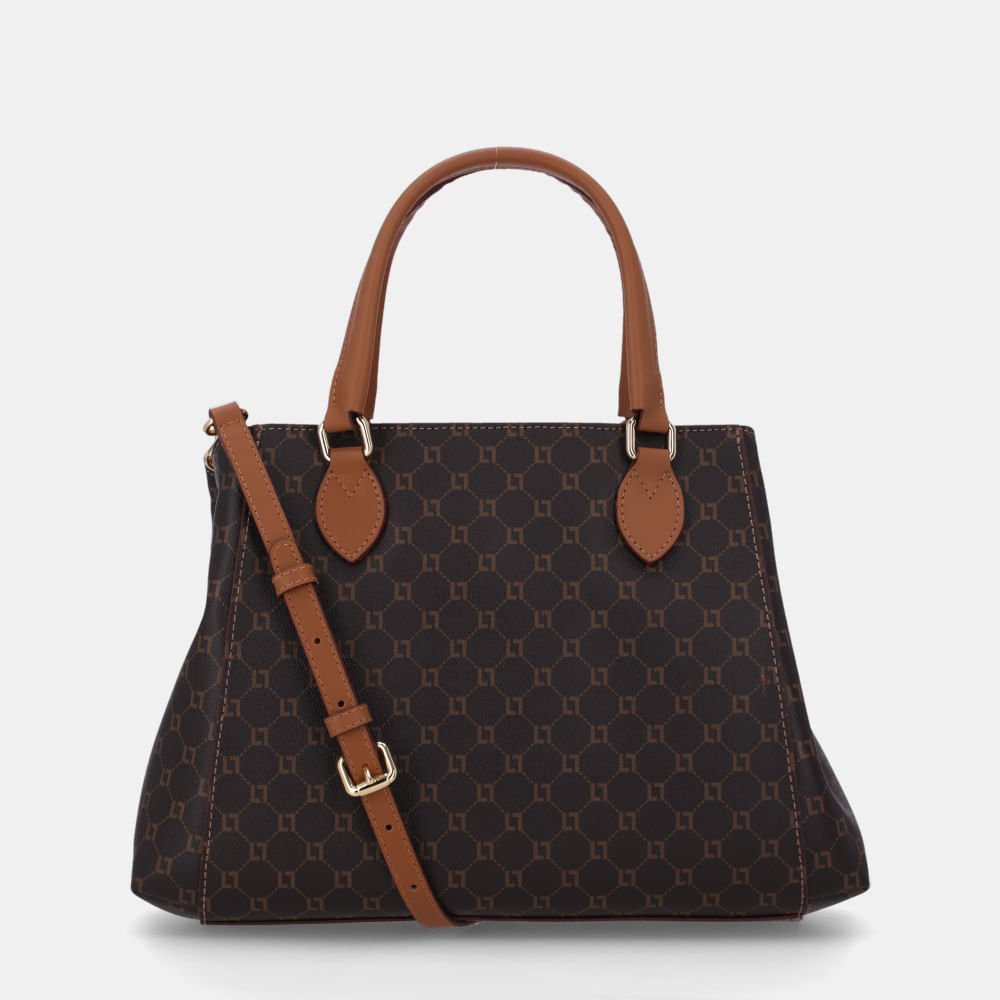 Bolsa Tote Média Monograma Mocca - 10001039