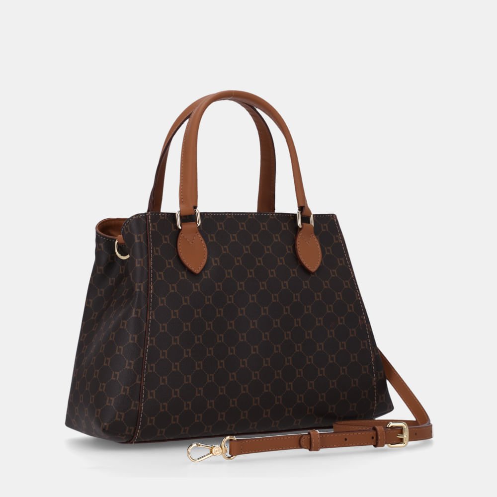 Bolsa Tote Média Monograma Mocca - 10001039 Mocca 3