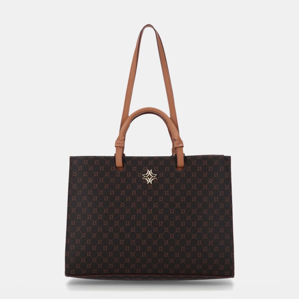 Bolsa Shopping Grande Monograma Ll Mocca - 2000271