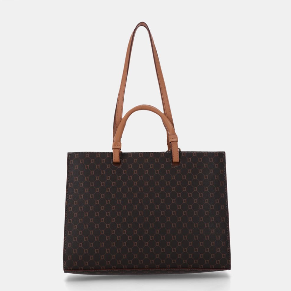 Bolsa Shopping Grande Monograma Ll Mocca - 2000271 Mocca 2