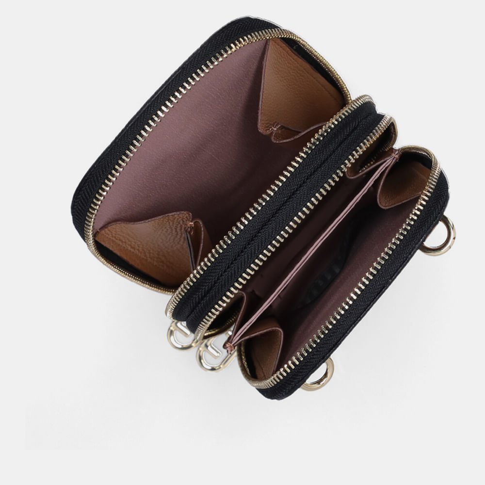 Mini Bag Bella New Ridge Preto - 2000295 Preto 4