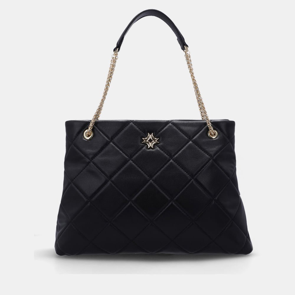 Bolsa Shopping Grande Saara Preto - 2000583