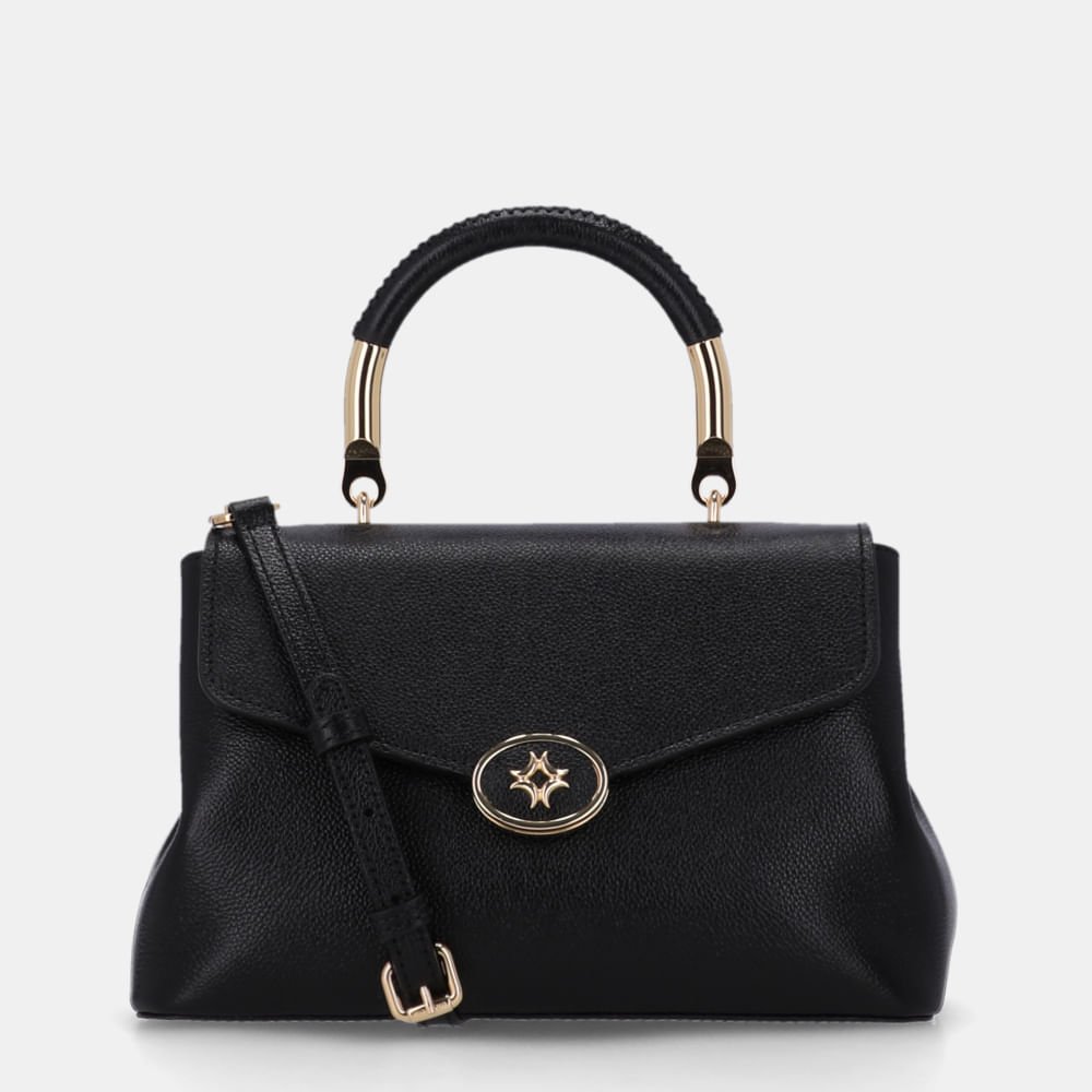 Bolsa Satchel Média New Ridge Preto - 2000883