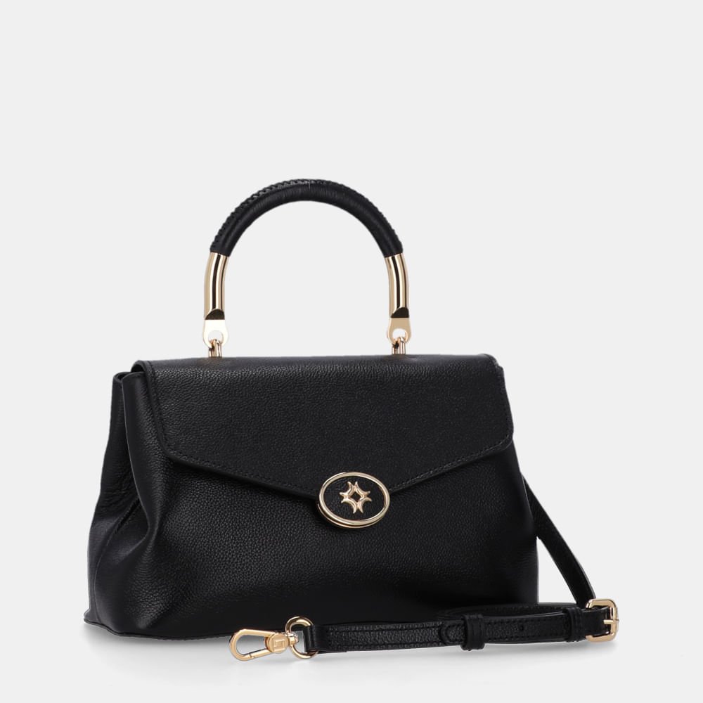 Bolsa Satchel Média New Ridge Preto - 2000883 Preto 3