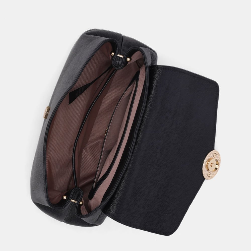 Bolsa Satchel Média New Ridge Preto - 2000883 Preto 4