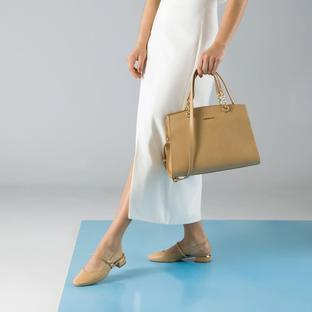 Bolsa Tote Grande Atacama Butter - 2000766 Butter 2