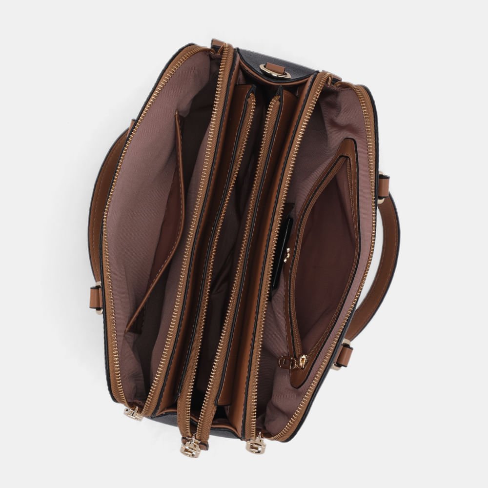 Bolsa Bella Tote Grande New Ridge Preto - 2000162 Preto 4