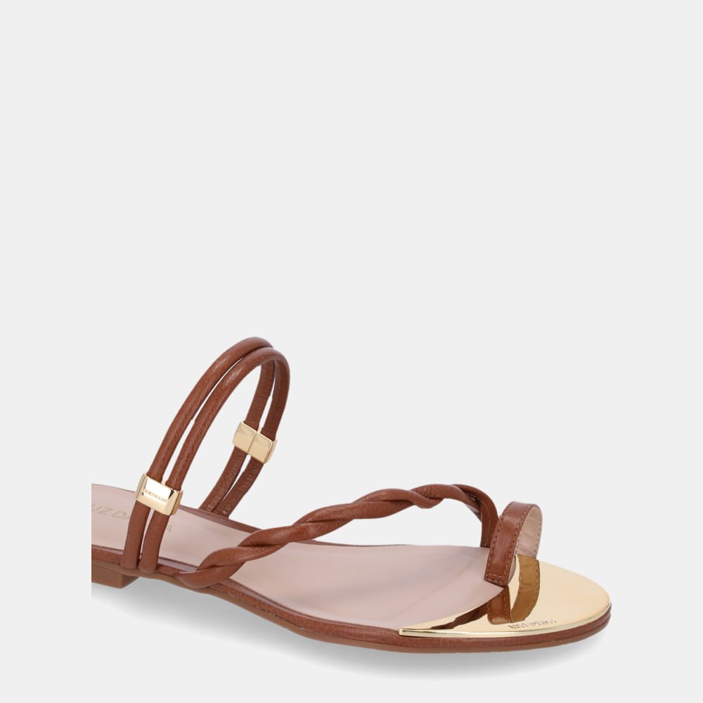 Chinelo Couro Atacama Âmbar - 53129400 Ambar 4