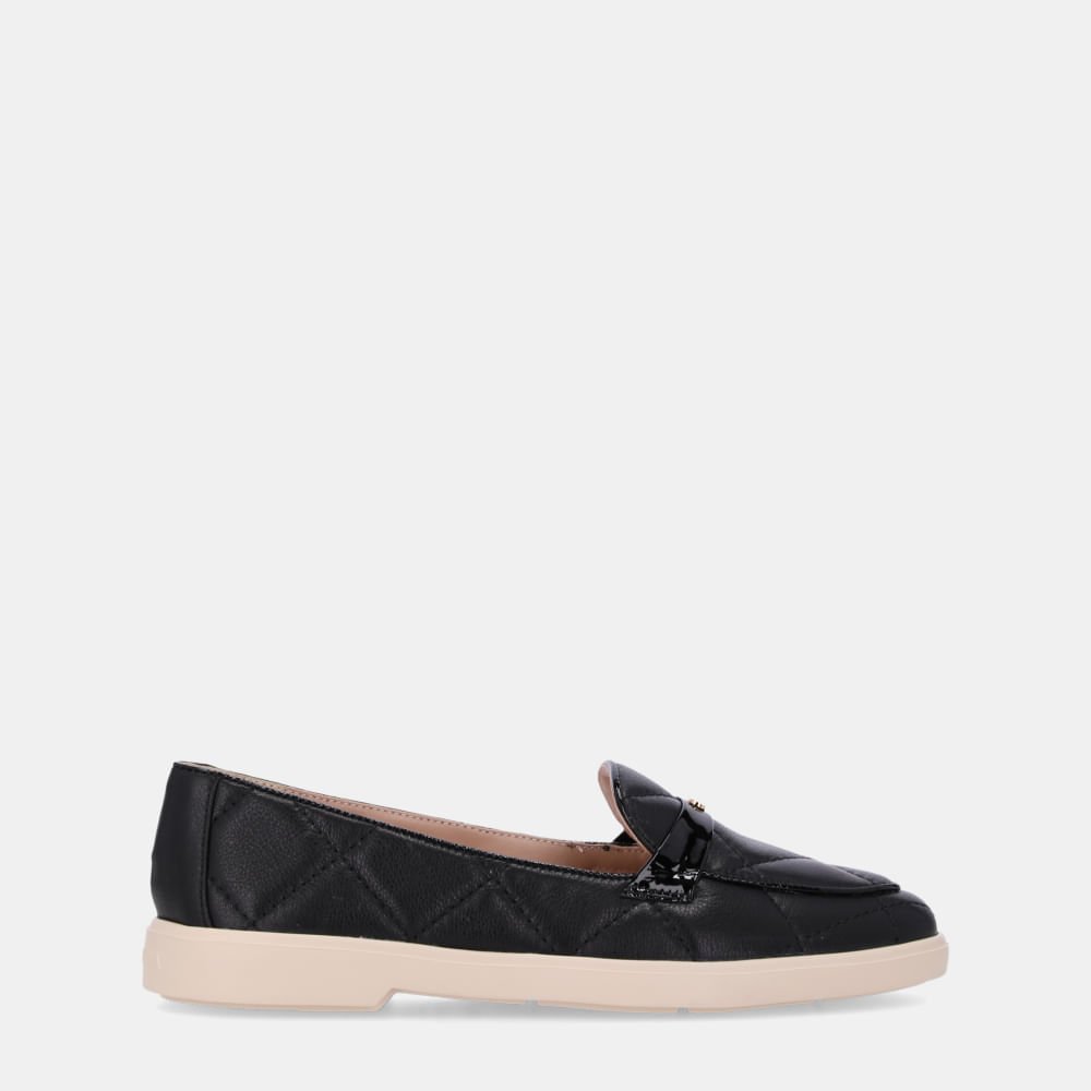 Loafer Saara Preto Com Verona Preto - 80920004