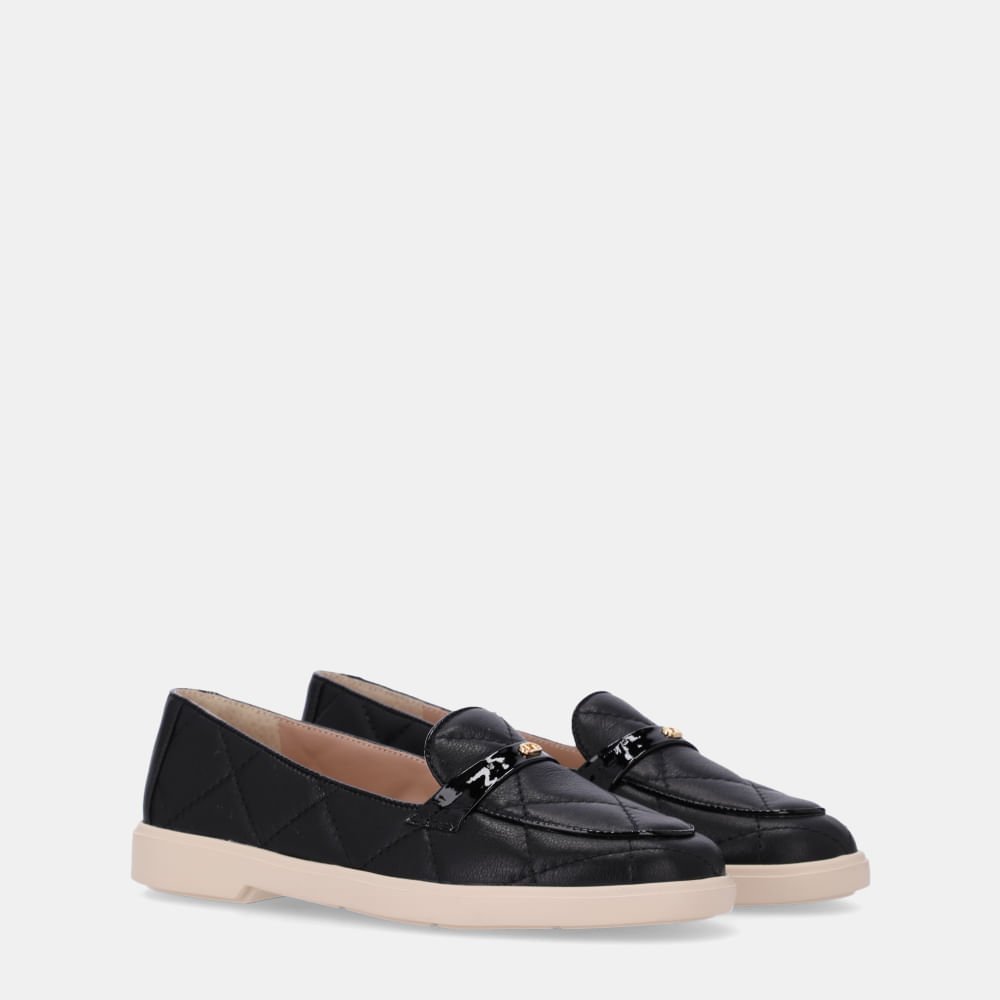 Loafer Saara Preto Com Verona Preto - 80920004 Preto 3