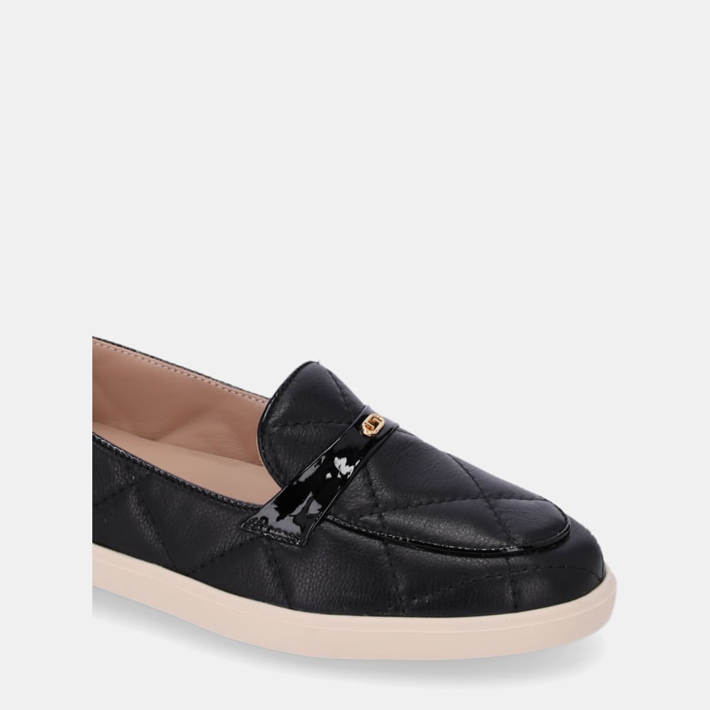 Loafer Saara Preto Com Verona Preto - 80920004 Preto 5