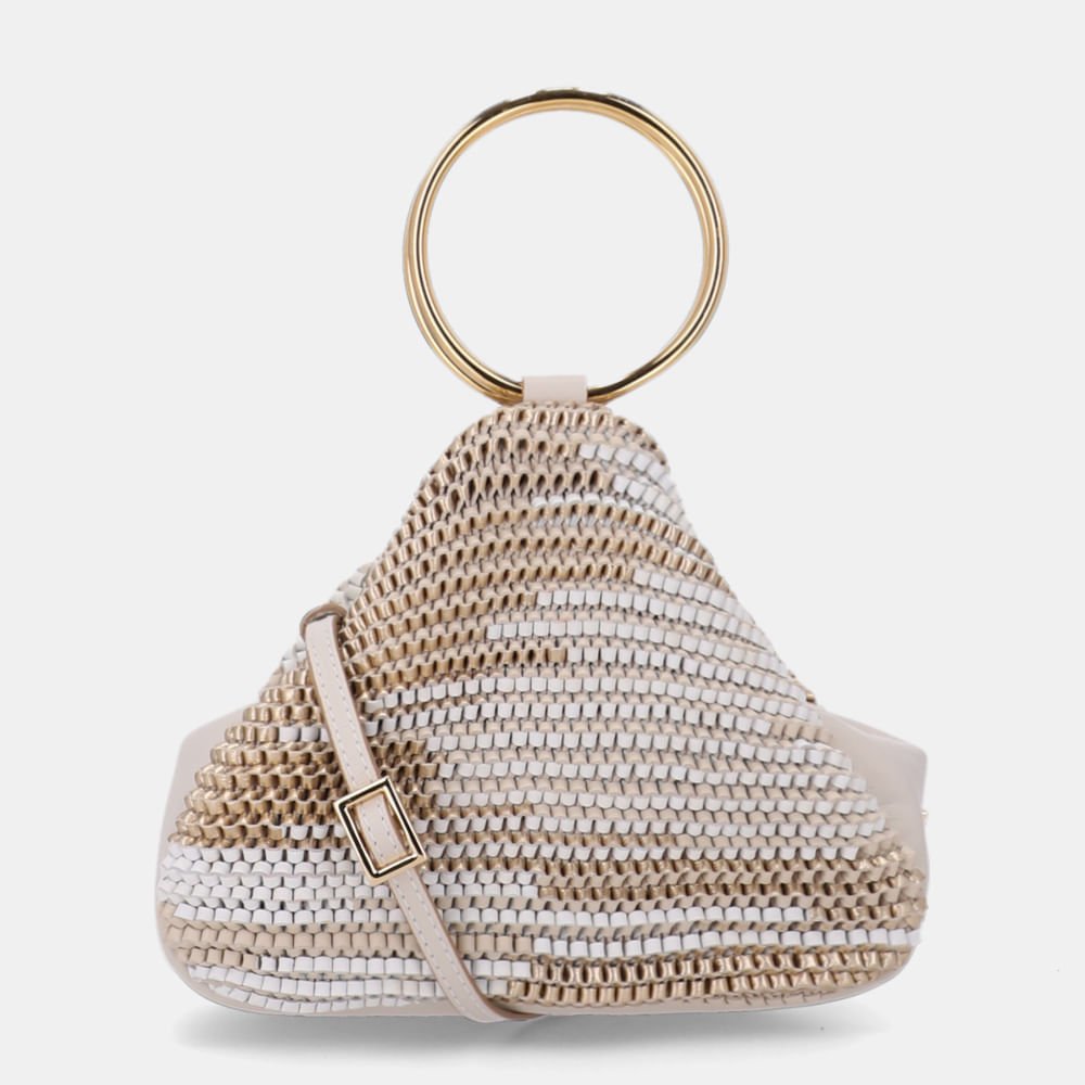 Bolsa Clutch Pequena Tear Panna - 2000332