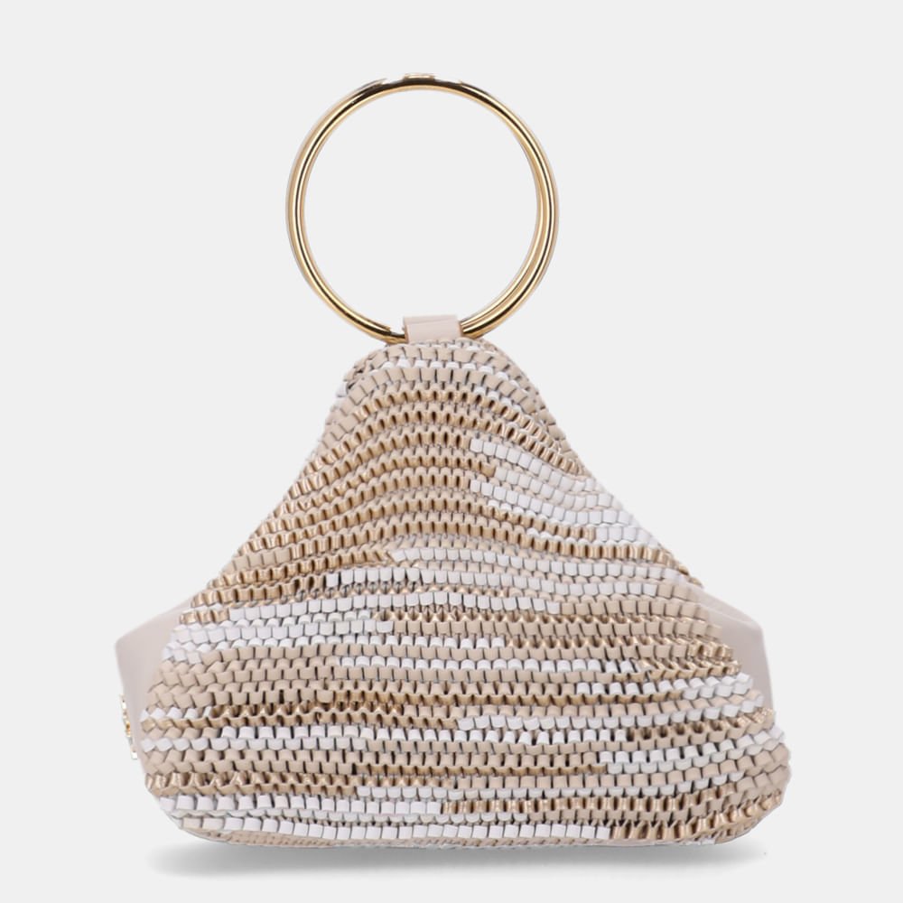 Bolsa Clutch Pequena Tear Panna - 2000332 Panna 3