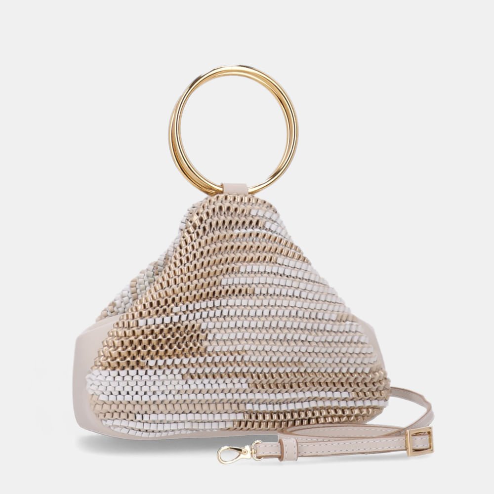 Bolsa Clutch Pequena Tear Panna - 2000332 Panna 4