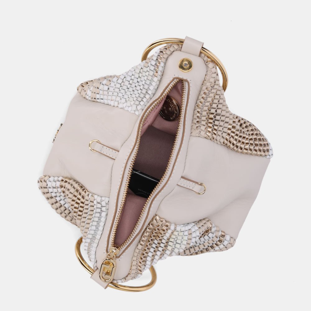 Bolsa Clutch Pequena Tear Panna - 2000332 Panna 6