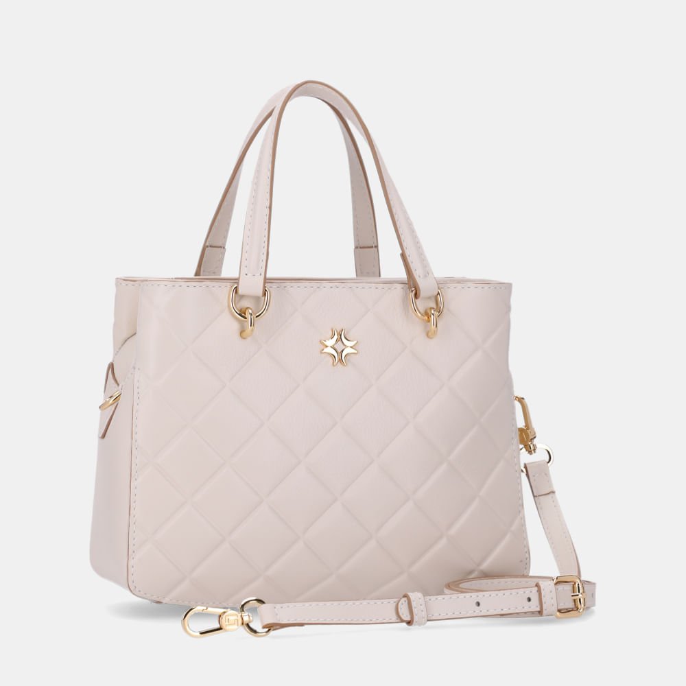 Bolsa Tote Média Saara Panna - 2000745 Panna 3