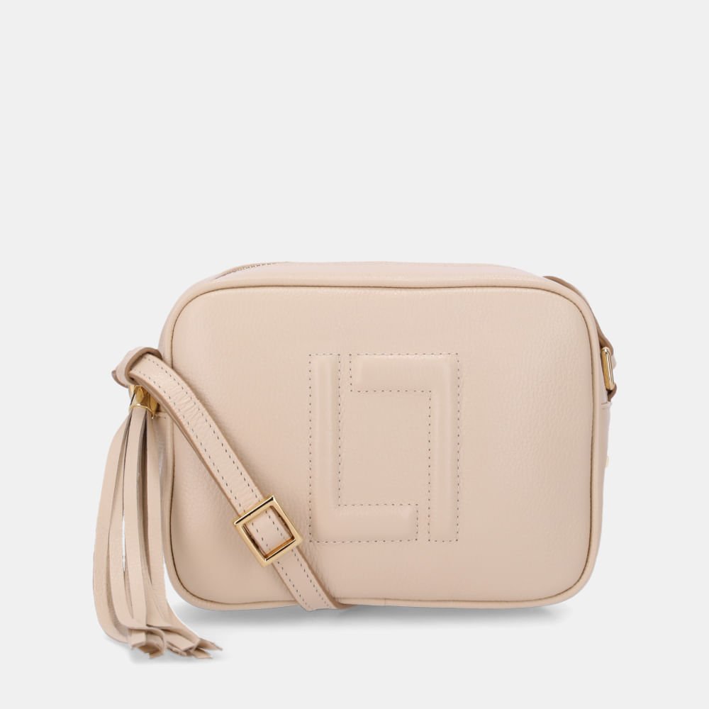 Bolsa Ellie Tiracolo Pequena New Ridge Marfim - 10004962