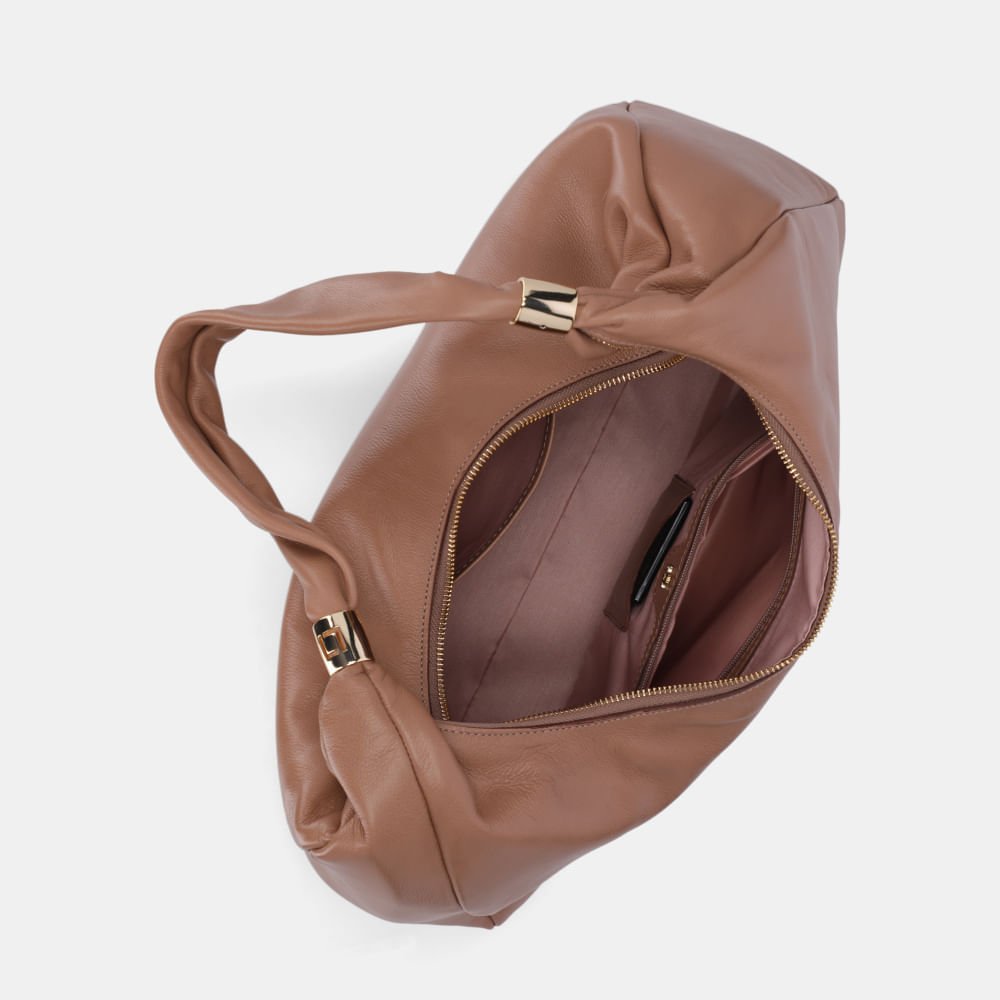 Bolsa Hobo Grande Saara Mousse - 2000695