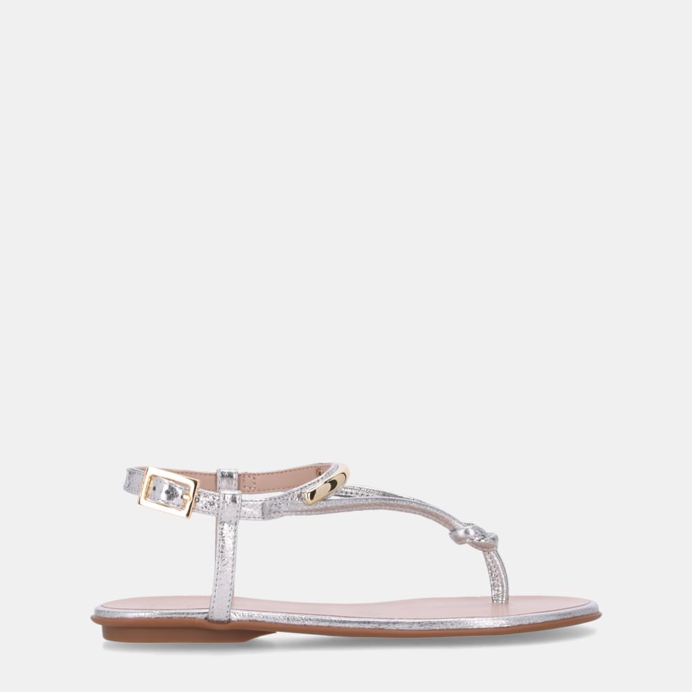 Sandália Rasteira Sun Vênus Prata - 52217800