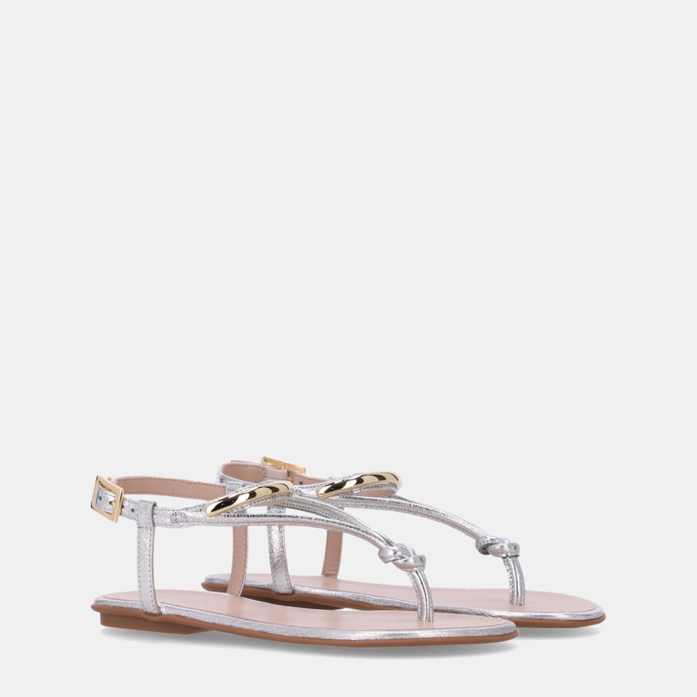 Sandália Rasteira Sun Vênus Prata - 52217800 Prata 3